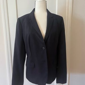 J Crew Super 120s Wool Navy Blue Blazer Jacket Sz 16